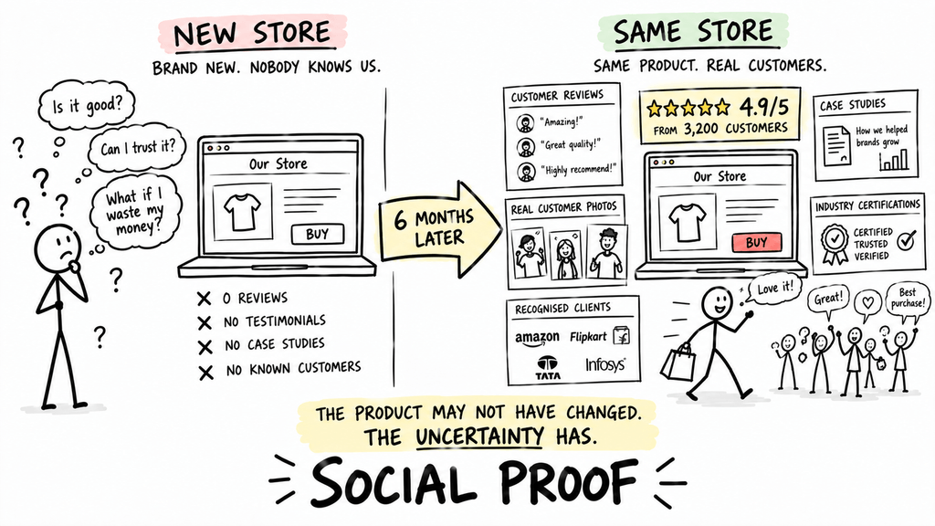 Social proof Uncertainity
